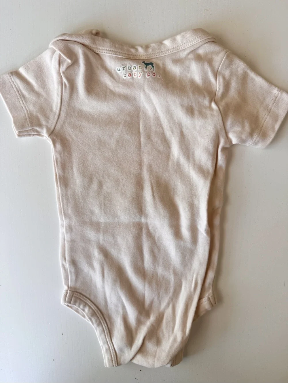 H&M Rust, Light Blue and Cream Baby One-Piece Set